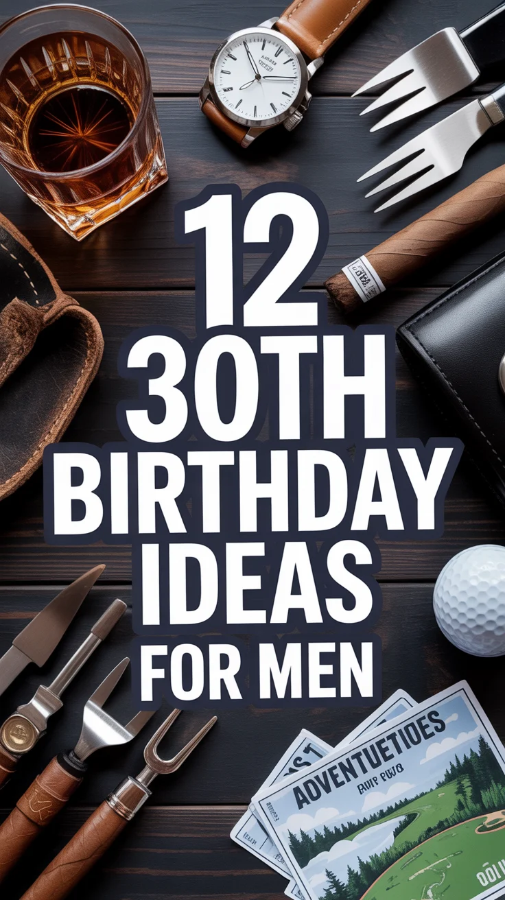 🎉 12 30TH Birthday Ideas For Men