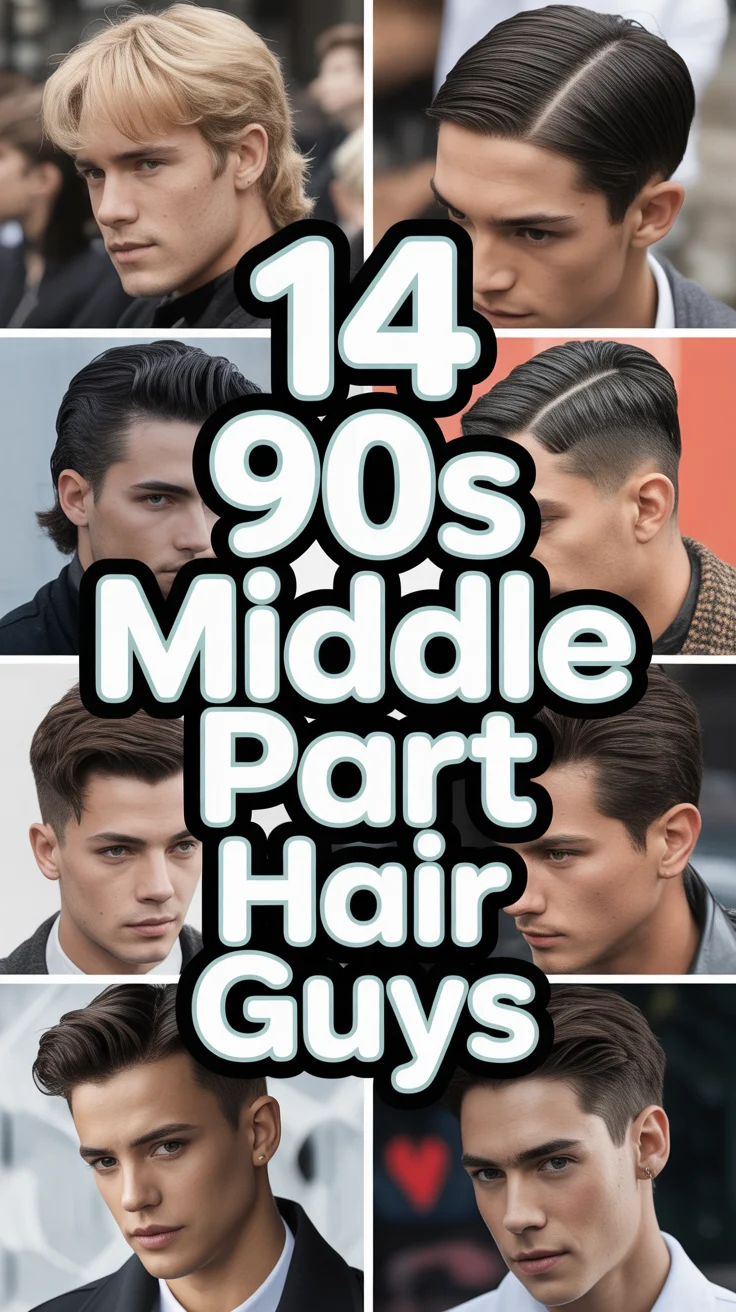 💇‍♂️ 14 90S Middle Part Hair Guys