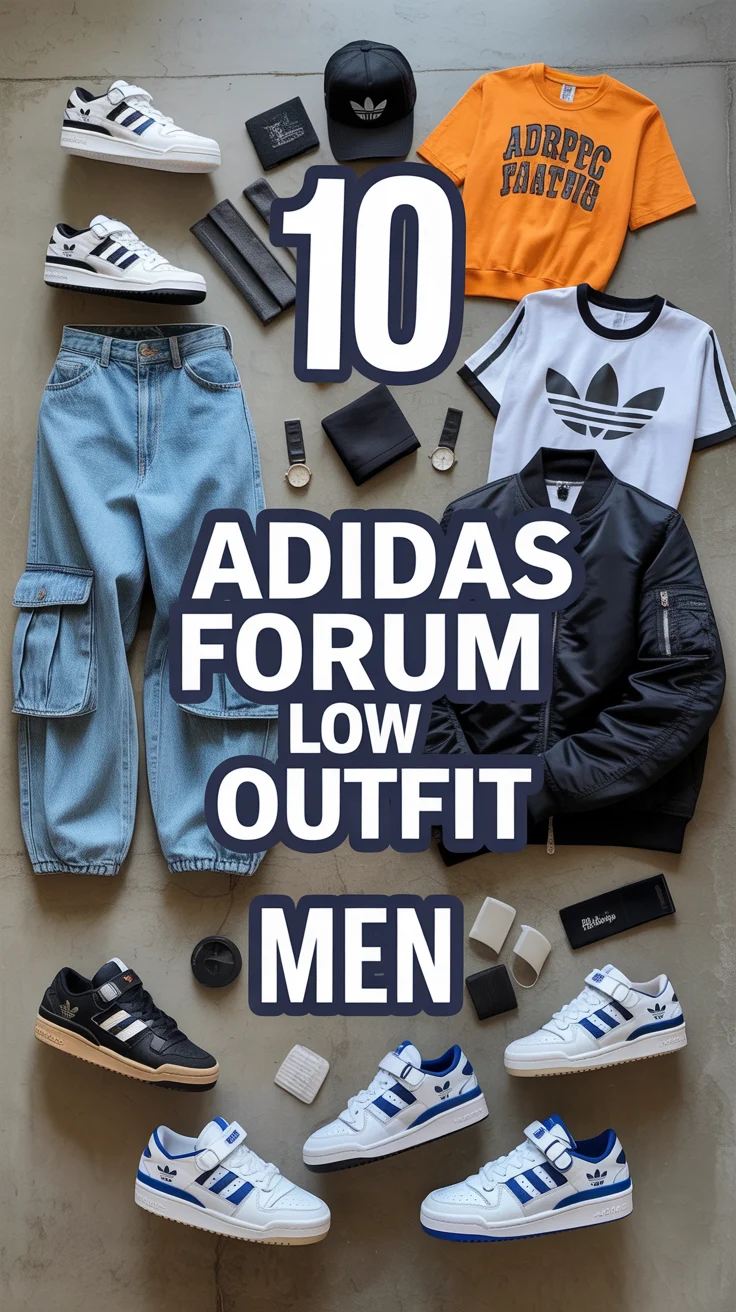 👟 10 Adidas Forum Low Outfit Men