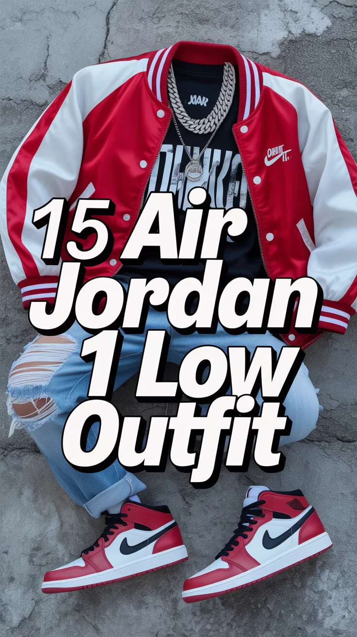 👟 15 Air Jordan 1 Low Outfit