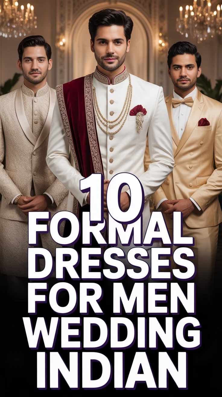 🕺 10 Formal Dresses For Men Wedding Indian