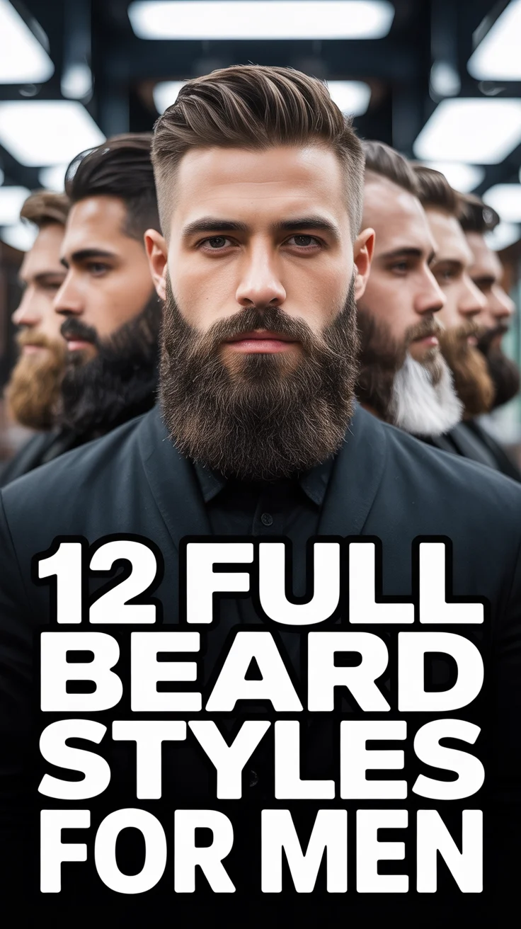 🧔 12 Full Beard Styles For Men