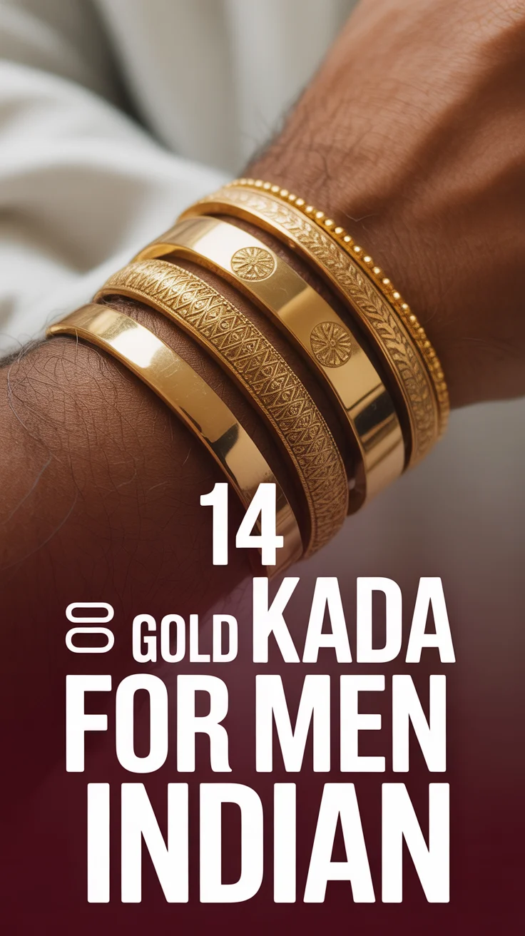 🪙 14 Gold Kada For Men Indian