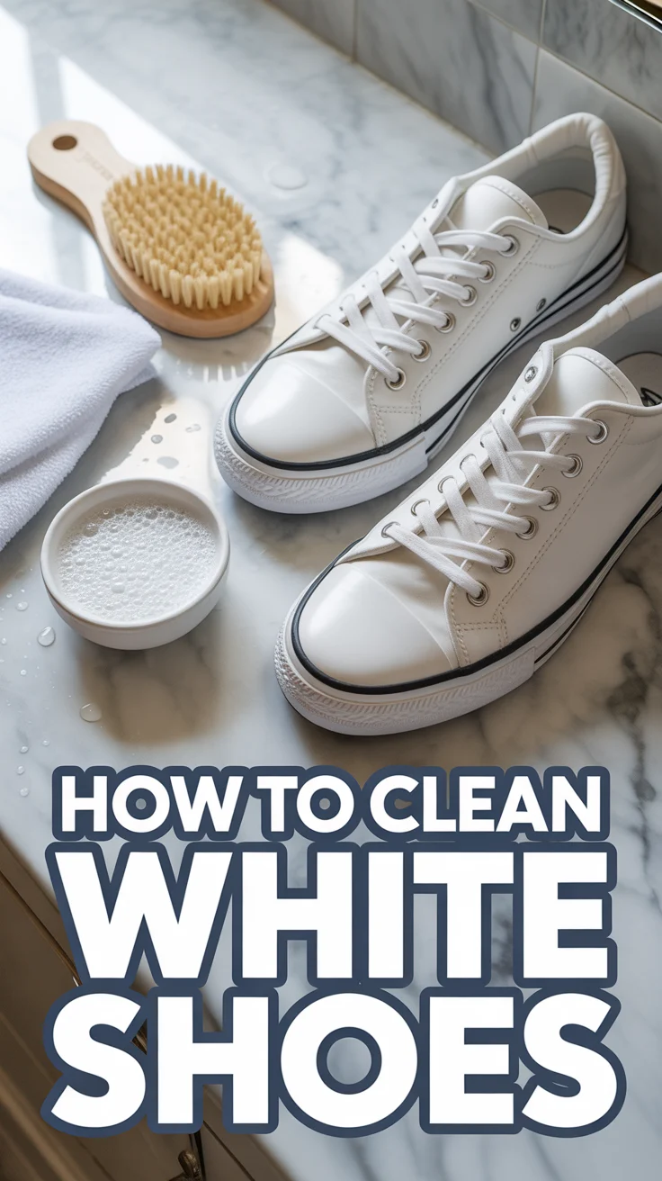 👟 How To Clean White Shoes