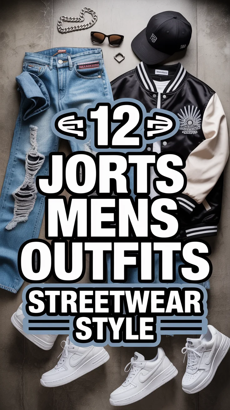 🩳 12 Jorts Mens Outfits Streetwear Style