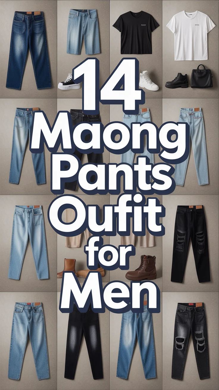 👖 14 Maong Pants Outfit For Men