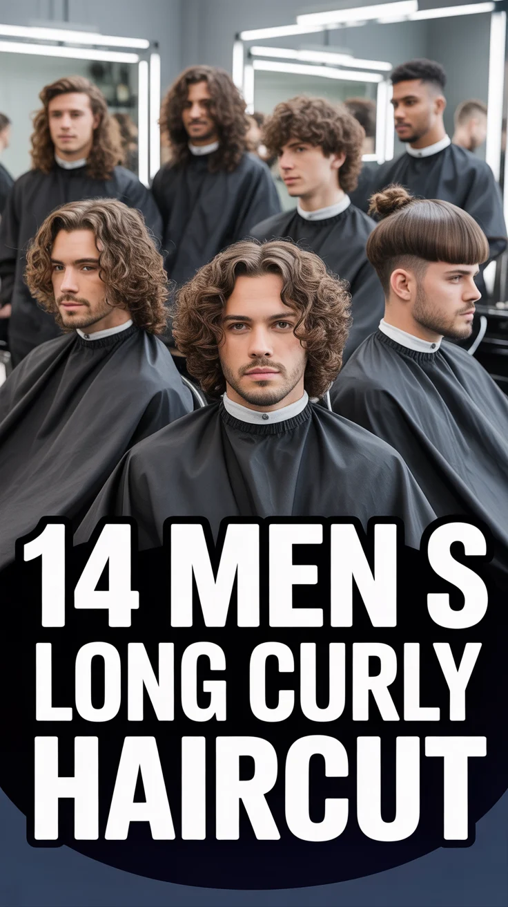💈 14 Men S Long Curly Haircut
