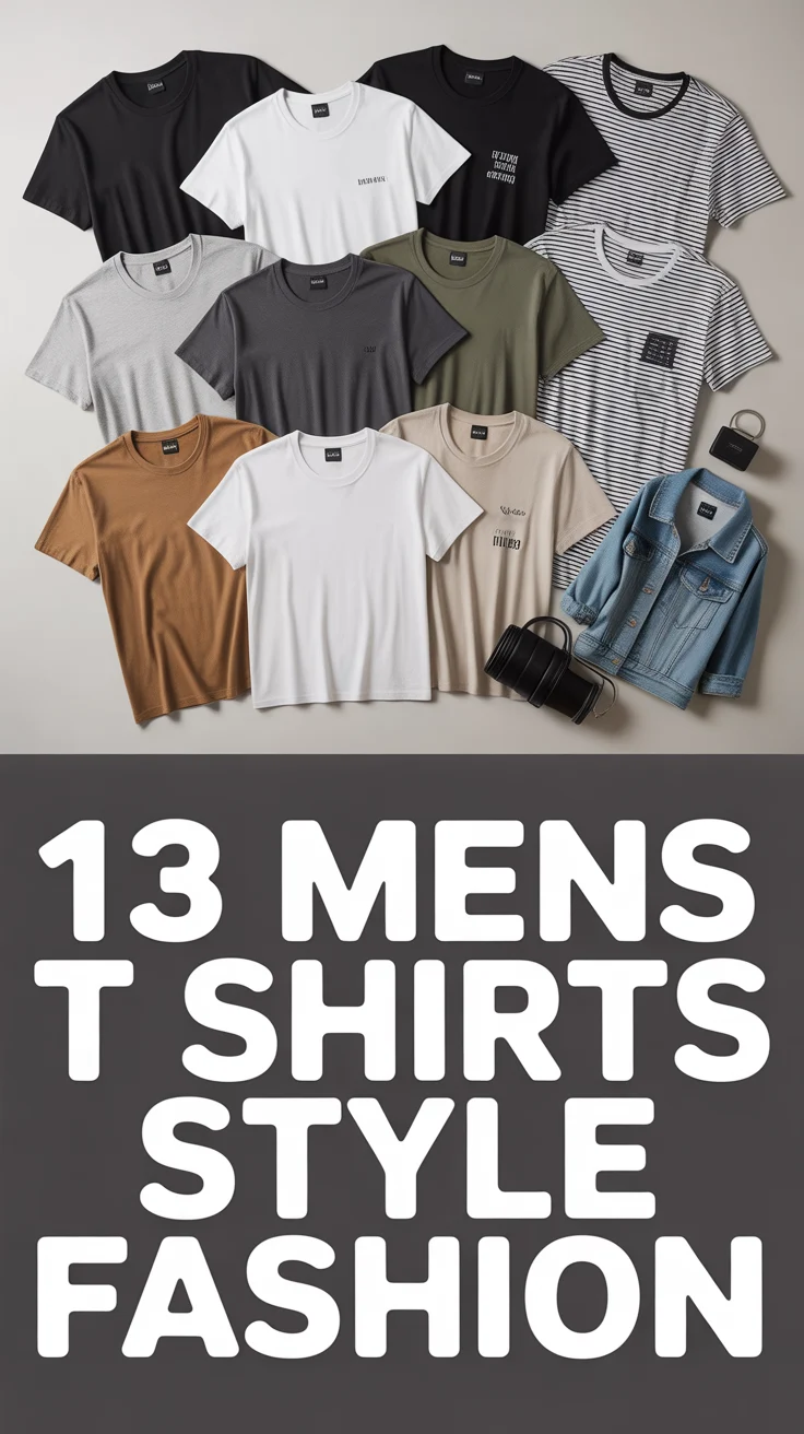 🧥 13 Mens T Shirts Style Fashion