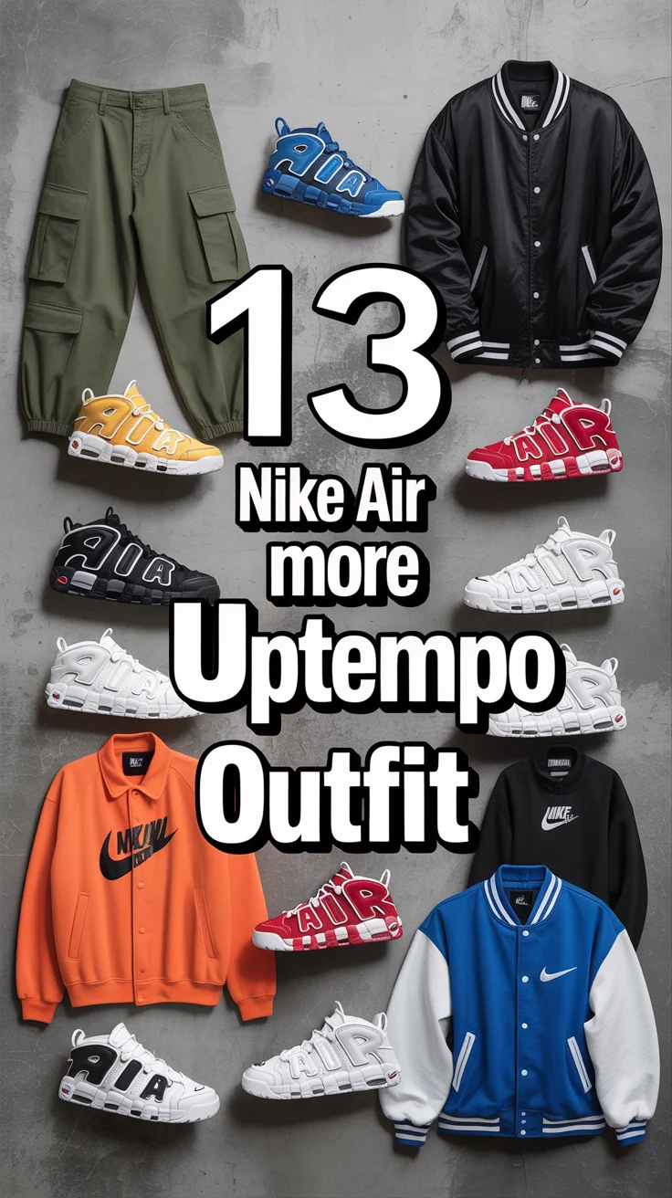 👟 13 Nike Air More Uptempo Outfit