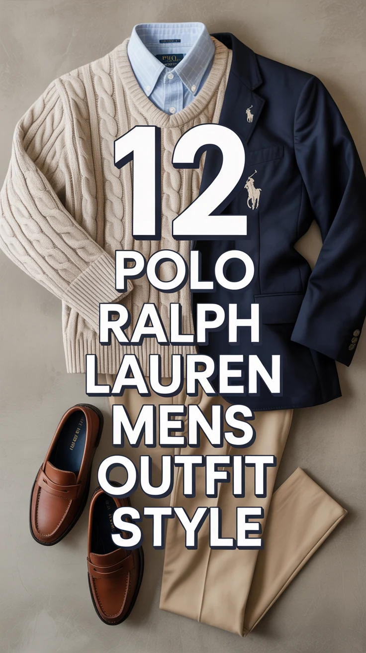 🧥 12 Polo Ralph Lauren Mens Outfit Style