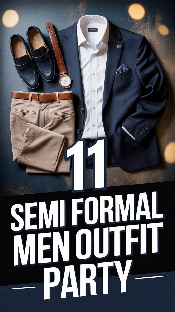 🕺 11 Semi Formal Men Outfit Party