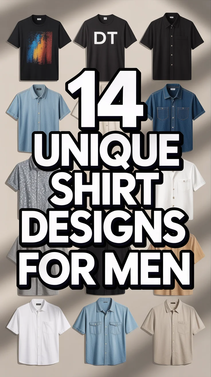 👕 14 Unique Shirt Designs For Men