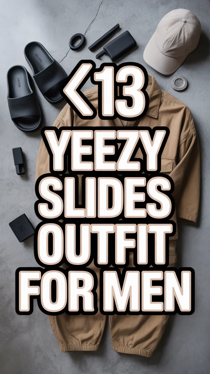 🩴 13 Yeezy Slides Outfit For Men