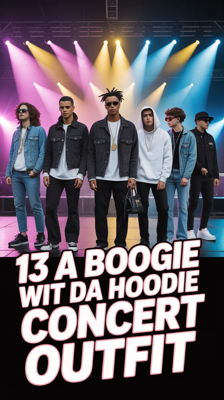 🎤 13 A Boogie Wit Da Hoodie Concert Outfit