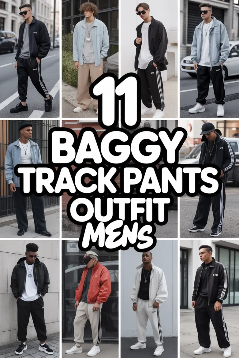 👖 11 Baggy Track Pants Outfit Mens