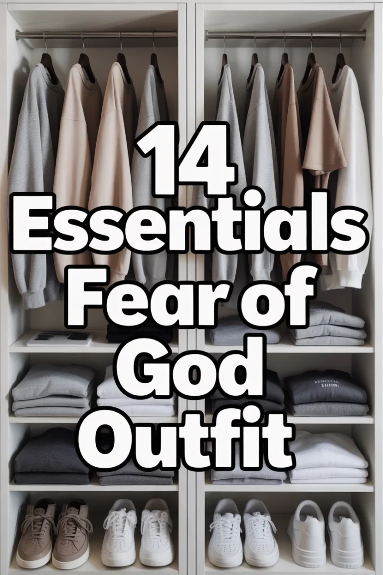 ⬛ 14 Essentials Fear Of God Outfit