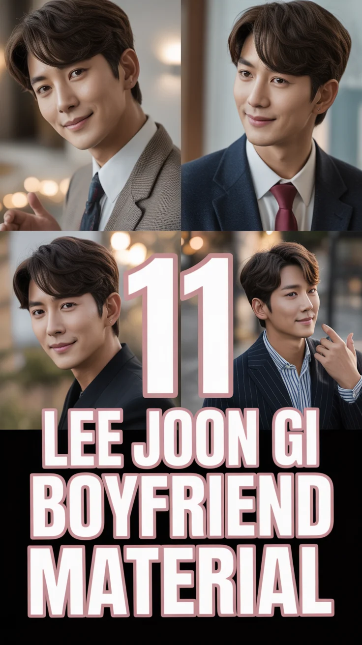 ✨ 11 Lee Joon Gi Boyfriend Material