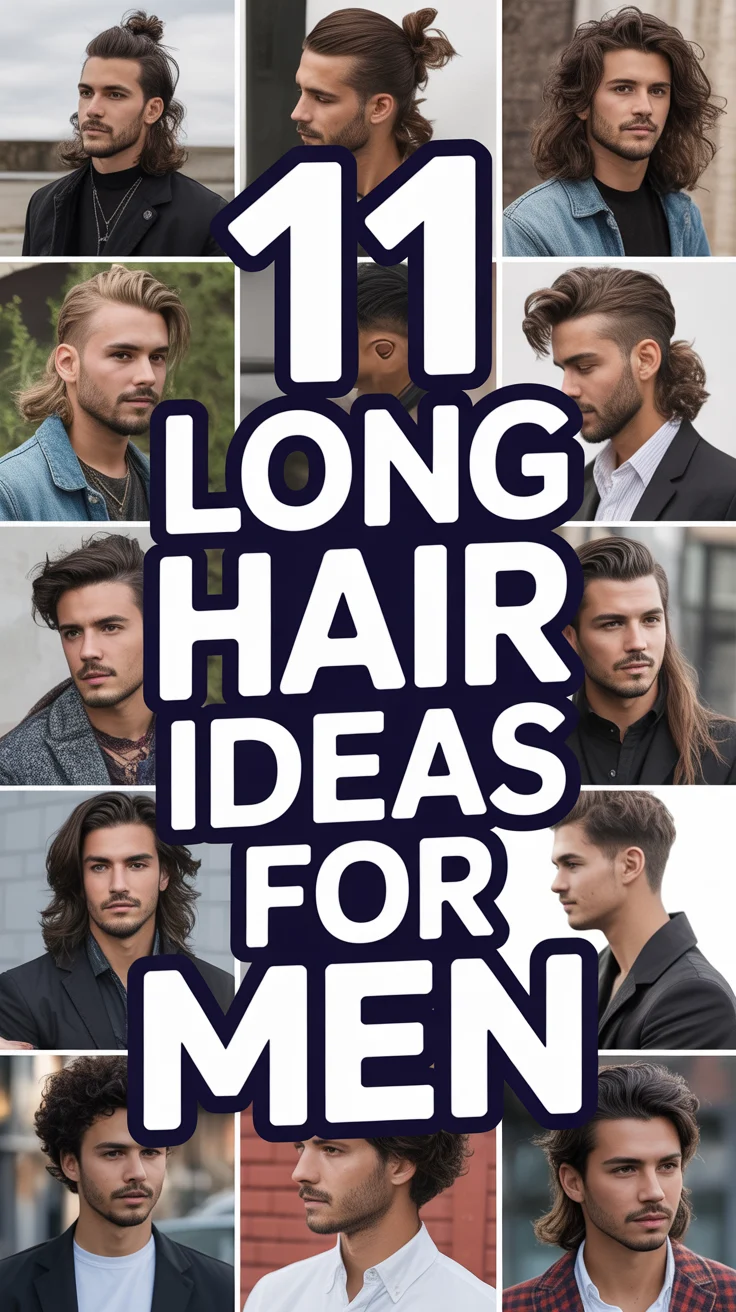 🦁 11 Long Hair Ideas For Men