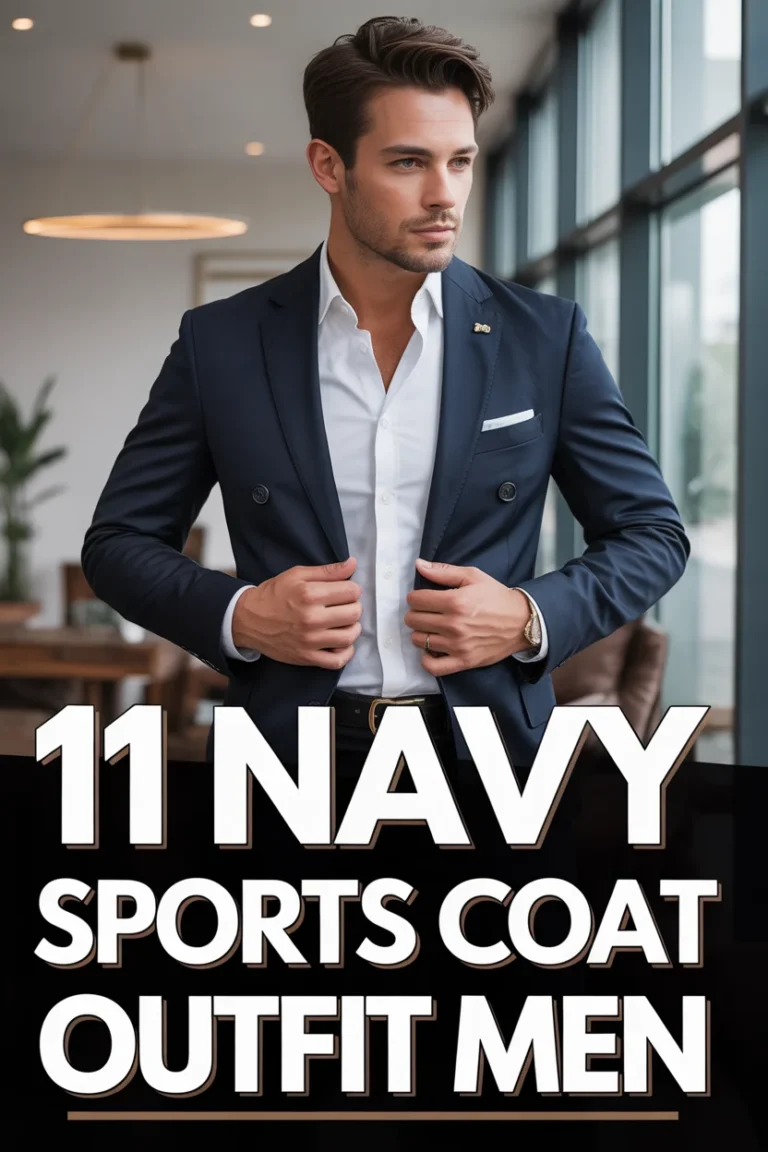 🧥 11 Navy Sports Coat Outfit Men