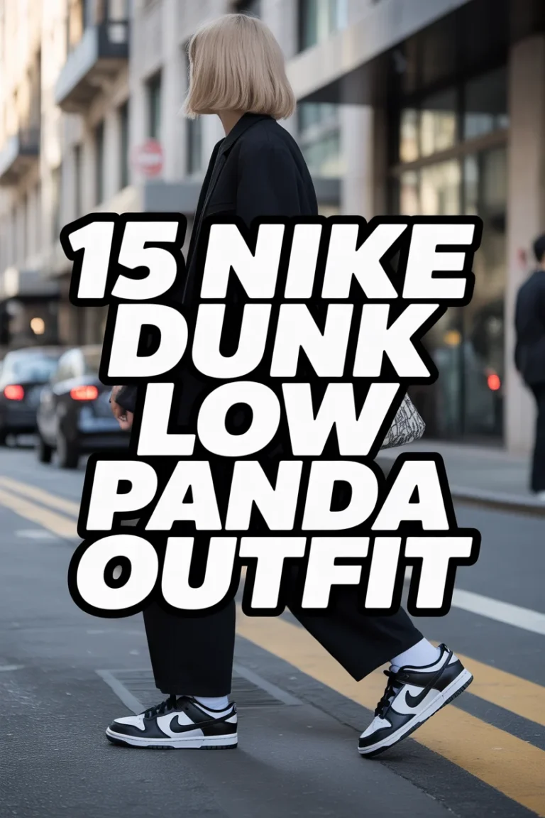 🐼 15 Nike Dunk Low Panda Outfit