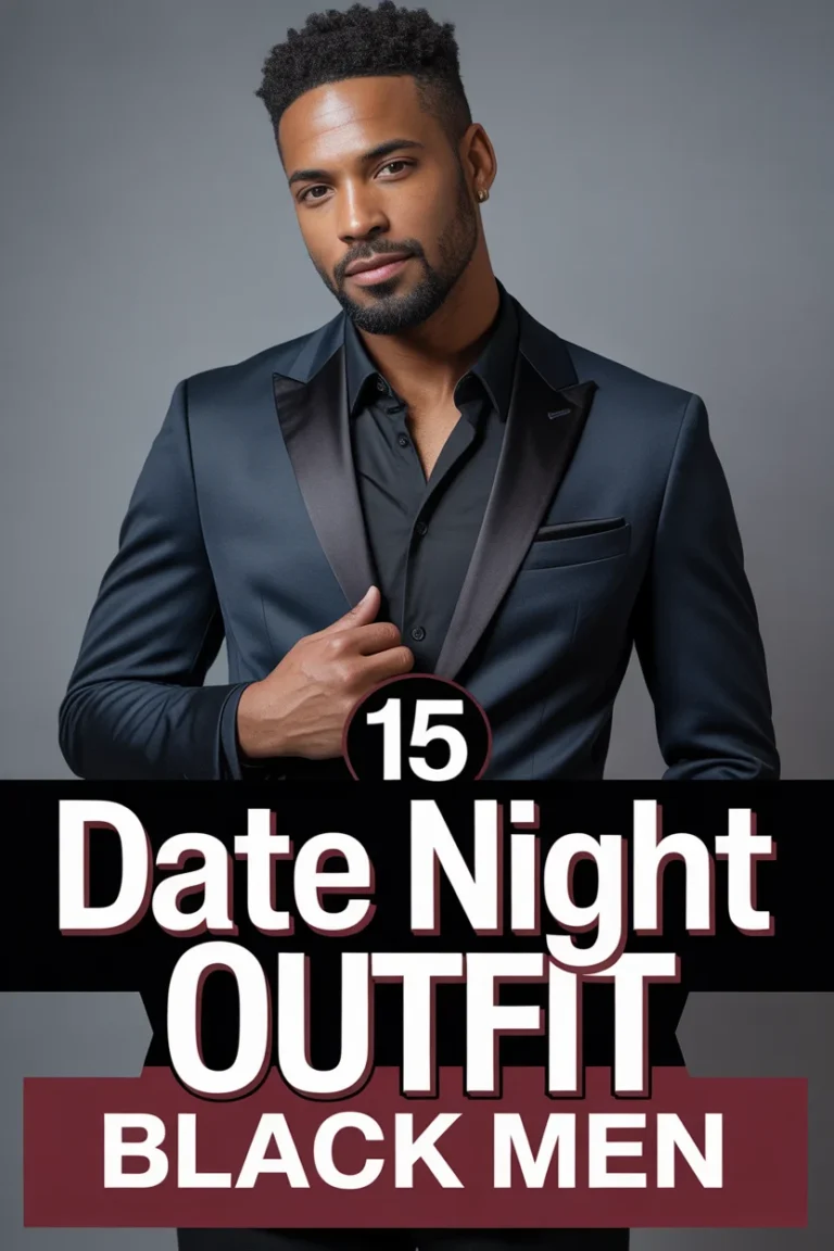 🥂 15 Date Night Outfit Black Men